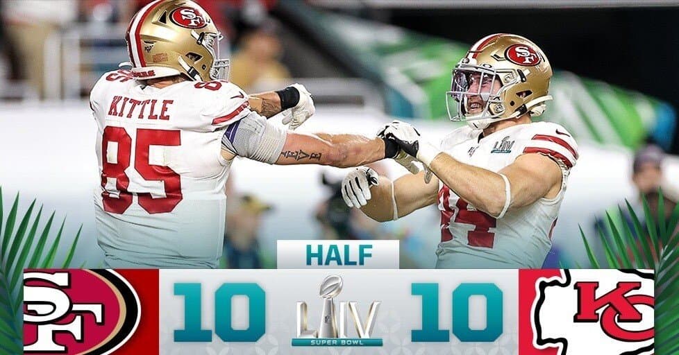 ハーフタイムで同点の試合。後半勝つのはランを確立したチーム...ではなく？