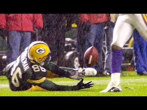 HE DID WHAT!? — Antonio Freeman’s improbable overtime catch