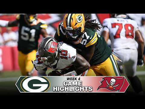 Green Bay Packers vs Tampa Bay Buccaneers Game Highlights | 2026 NFL Season Week 4