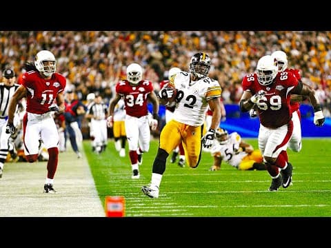The Immaculate Interception — James Harrison’s 100-yard return
