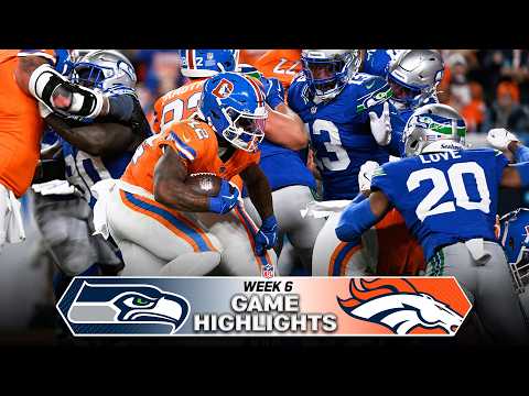 Seattle Seahawks vs Denver Broncos Game Highlights | 2026 NFL Season Week 6