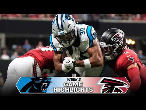 Carolina Panthers vs. Atlanta Falcons Game Highlights | NFL Week 2