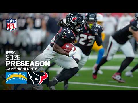 Los Angeles Chargers vs Houston Texans | Preseason Week 1