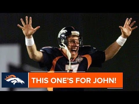 Broncos公式「NFL's Greatest」での紹介