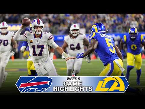Buffalo Bills vs Los Angeles Rams Game Highlights | 2026 NFL Season Week 5