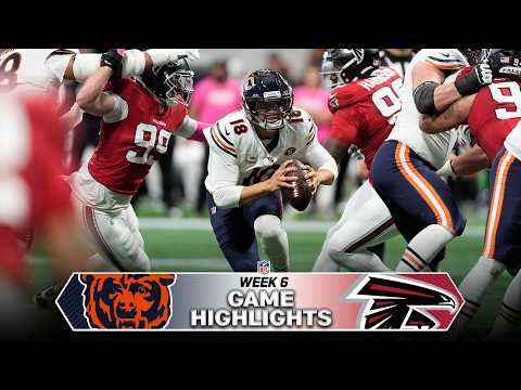 Chicago Bears vs Atlanta Falcons Game Highlights | 2026 NFL Season Week 6