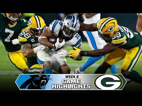 Carolina Panthers vs Green Bay Packers Game Highlights | 2026 NFL Season Week 8