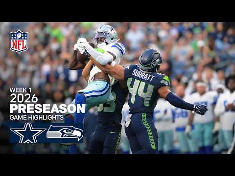 Dallas Cowboys vs. Seattle Seahawks | 2026 Preseason Week 1