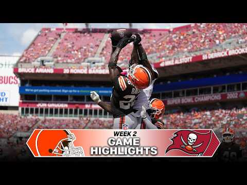 Cleveland Browns vs Tampa Bay Buccaneers Game Highlights
