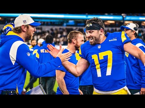 Baker Mayfield wins on a 98-yard drive two days after joining the Rams