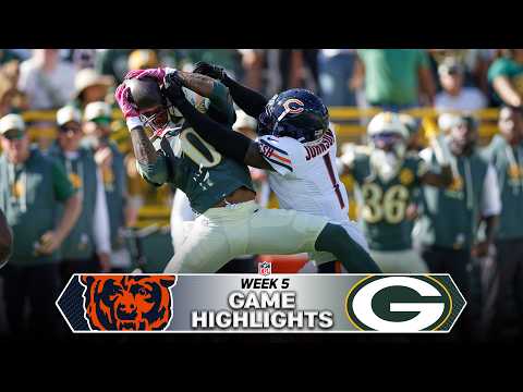 Chicago Bears vs. Green Bay Packers Game Highlights | NFL 2026 Season Week 5