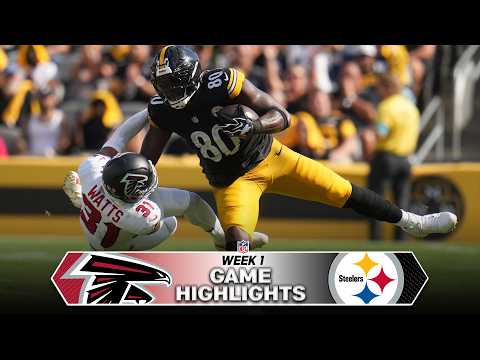 Atlanta Falcons vs. Pittsburgh Steelers Game Highlights | NFL 2026 Season Week 1