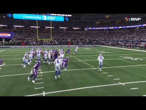 NFL公式のクリップ（Aubrey can do it all!）