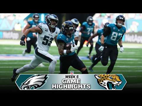 Philadelphia Eagles vs. Jacksonville Jaguars Game Highlights | 2026 NFL Season Week 5