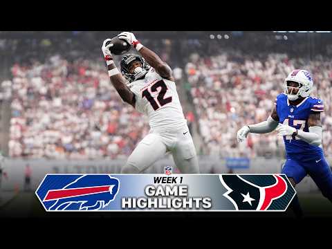 Buffalo Bills vs. Houston Texans Game Highlights | NFL 2026 Season Week 1