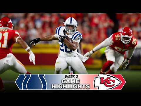 Indianapolis Colts vs Kansas City Chiefs Game Highlights | 2026 NFL Season Week 2