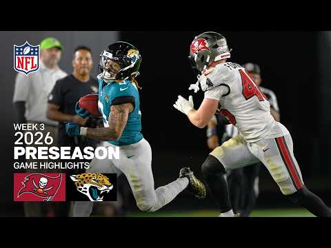Tampa Bay Buccaneers vs. Jacksonville Jaguars | 2026 Preseason Week 3