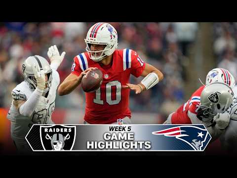 Las Vegas Raiders vs. New England Patriots Game Highlights | 2026 NFL Season Week 5