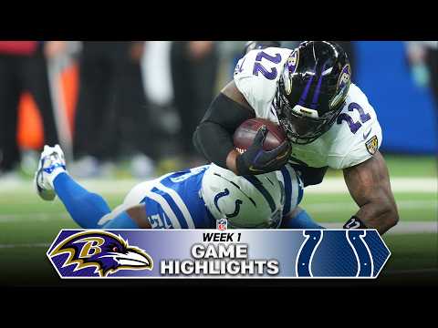 Baltimore Ravens vs. Indianapolis Colts Game Highlights | NFL 2026 Season Week 1