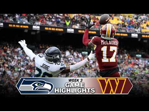 Seattle Seahawks vs Washington Commanders Game Highlights | 2026 NFL Season Week 3