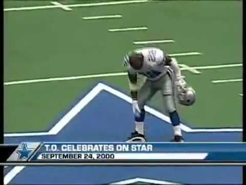 Terrell Owens' Dallas Star celebration
