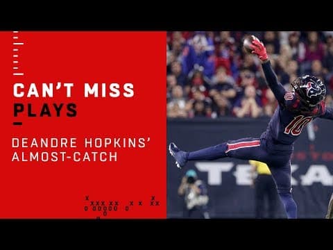 DeAndre Hopkins' incredible catch that did not count