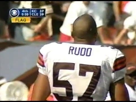 The Helmet Toss — Dwayne Rudd throws away a win