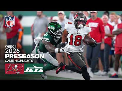 Tampa Bay Buccaneers vs. New York Jets | 2026 Preseason Week 1