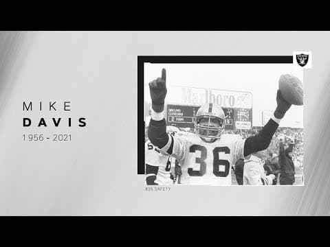 Raiders公式によるMike Davisの回顧