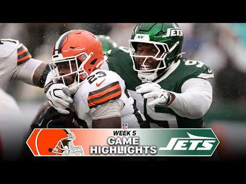 Cleveland Browns vs New York Jets Game Highlights | 2026 NFL Season Week 5