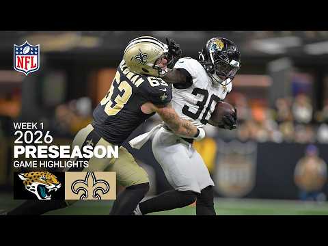 Jacksonville Jaguars vs. New Orleans Saints | 2026 Preseason Week 1