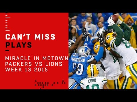 Miracle in Motown — Aaron Rodgers’s Hail Mary