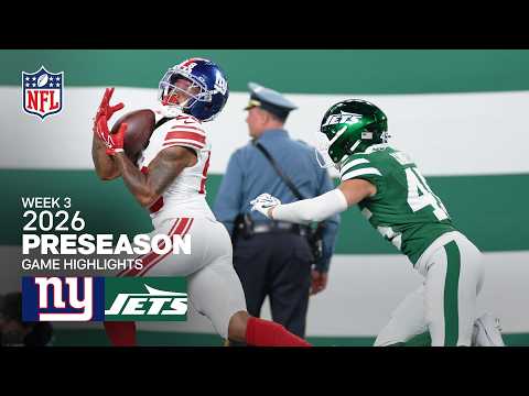New York Giants vs. New York Jets | 2026 Preseason Week 3