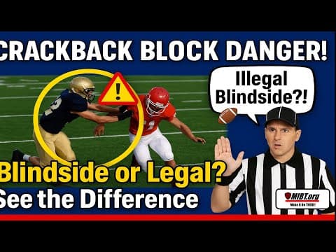 Crackback Block: What Makes a Crack Back Block Illegal?