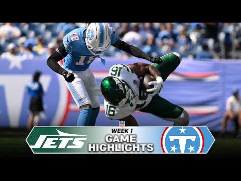 New York Jets vs Tennessee Titans Game Highlights | NFL 2026 Week 1