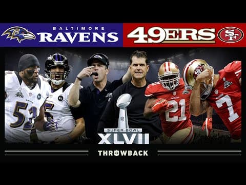 停電と49ersの追い上げを含む試合ハイライト（NFL Throwback）