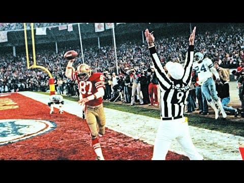 ザ・キャッチ（Joe Montana → Dwight Clark）