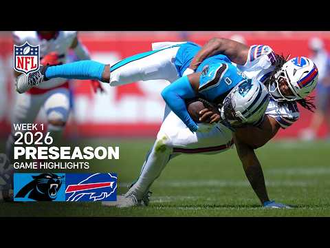 Carolina Panthers vs. Buffalo Bills | 2026 Preseason Week 1