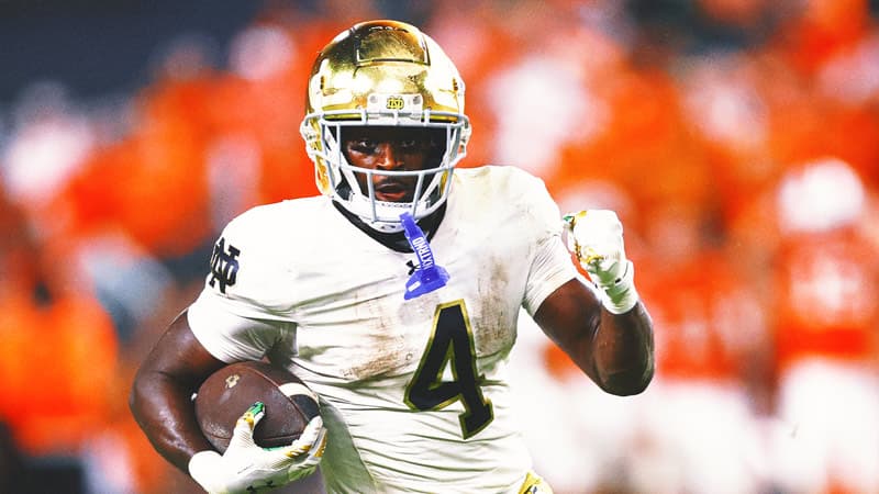 
					2026 NFL Draft: Notre Dame RB Jeremiyah Love Wants to Be 'One of Best of All Time'
				