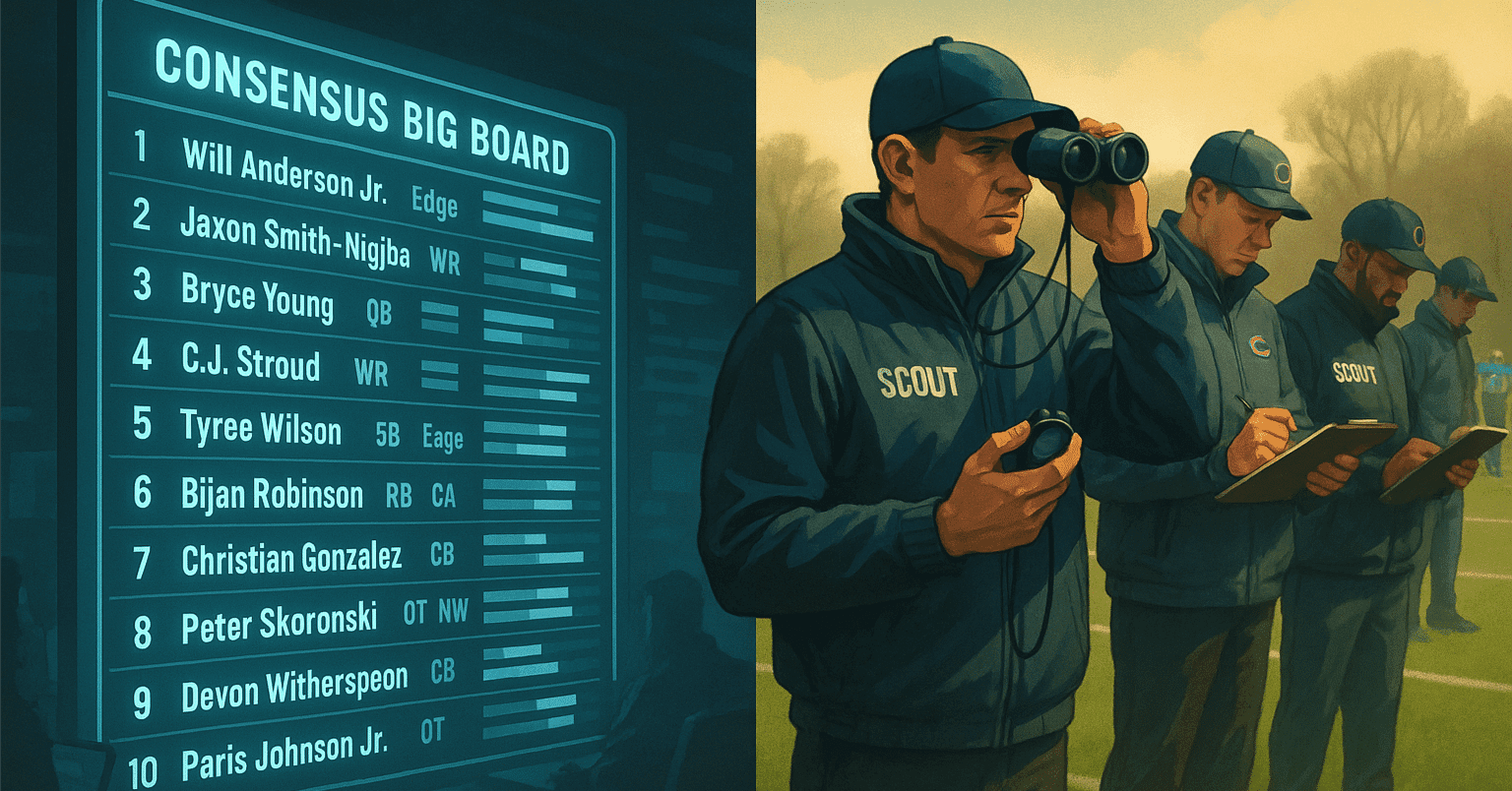 Reaches, Steals, and Who's Actually Right: Big Boards vs. NFL Teams in the Draft