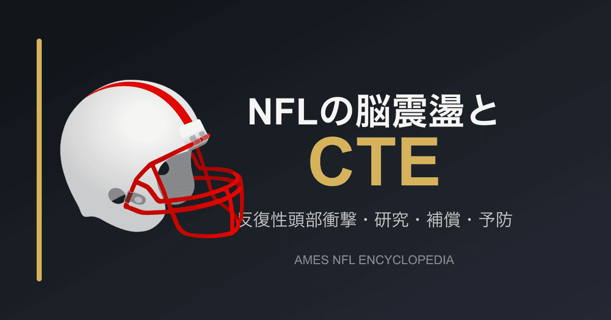 NFLの脳震盪とCTE問題 (Concussions and CTE)