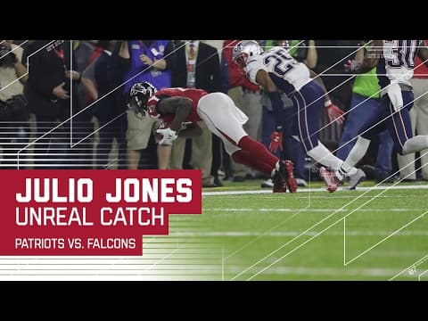 Julio JonesのSBサイドラインキャッチ