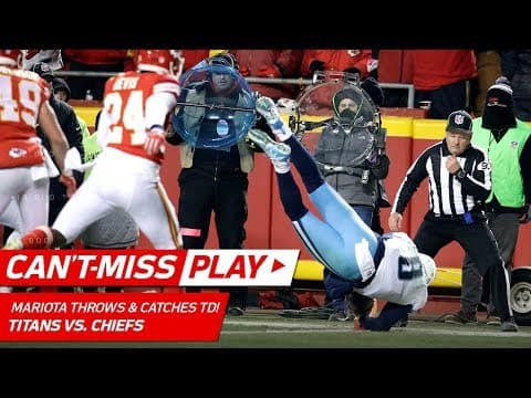 Marcus Mariota、自分自身へのTDパス