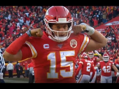 Patrick Mahomes、AFCCのTDラン