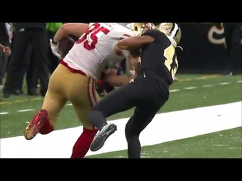倒れないGeorge Kittle
