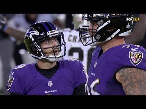 Justin Tucker、キャリア初のXP失敗