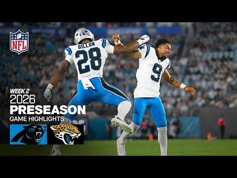 Carolina Panthers vs. Jacksonville Jaguars | 2026 Preseason Week 2