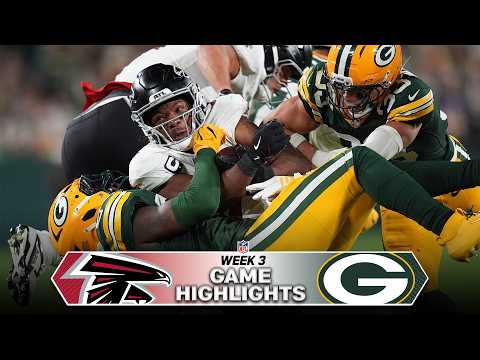 Atlanta Falcons vs Green Bay Packers Game Highlights | 2026 NFL Season Week 3