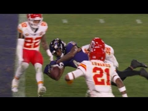 L'Jarius Sneed、Zay Flowersから起死回生のフォースファンブル(2024 AFCC)